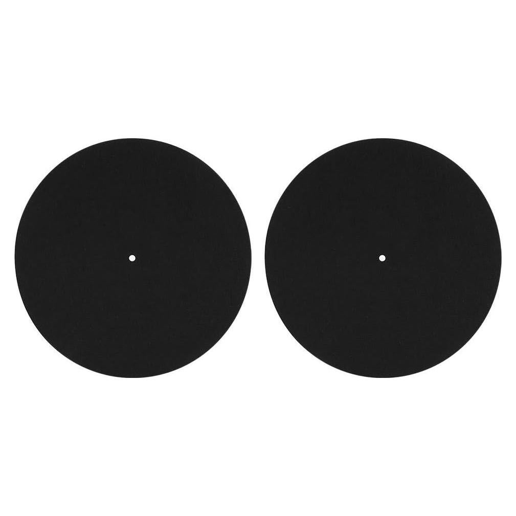2 Mats de Fieltro para Tocadiscos Zopsc 30 cm Antideslizantes