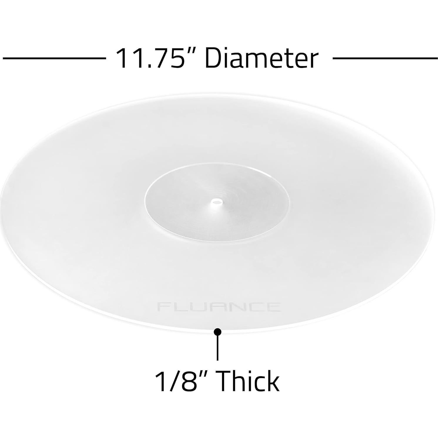 Alfombrilla de Acrílico Fluance PM50 para Tocadiscos 12"