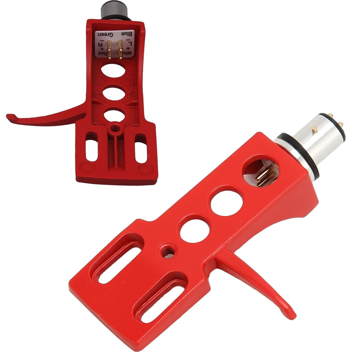 Kit de Accesorios para Tocadiscos Universal Headshell Rojo