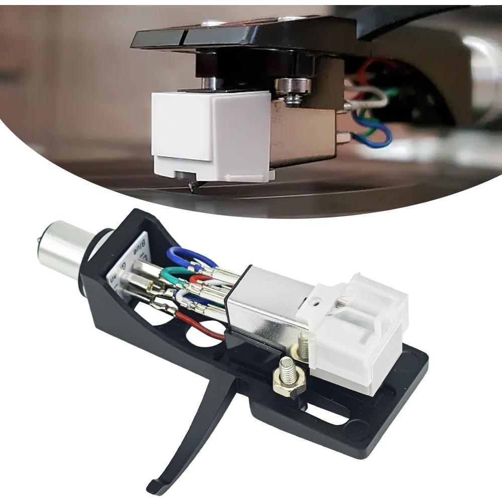 Cabezal de Cartucho de Tornamesa Negro Compatible Pioneer AT-3600L