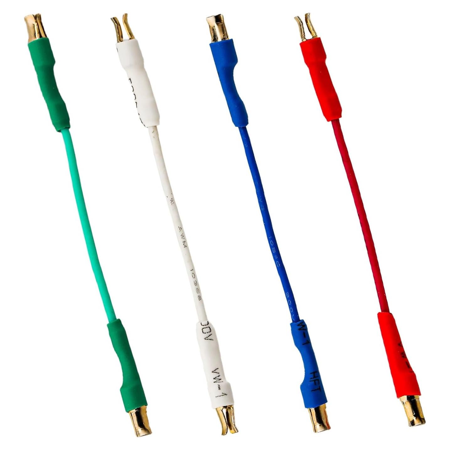 Cables de Alambre para Tocadiscos Zentect 4 Piezas 50mm OFC