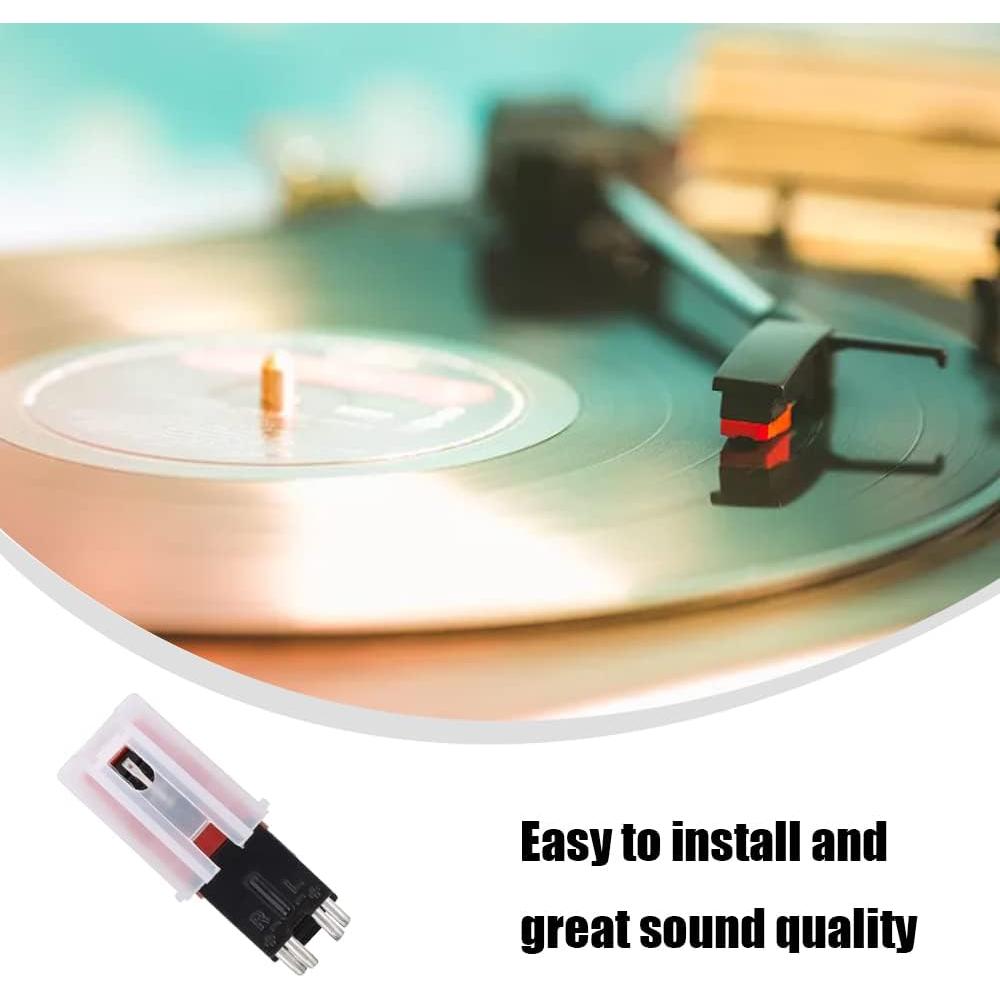 Aguja de Tocadiscos Universal Aguja de Diamante 5g