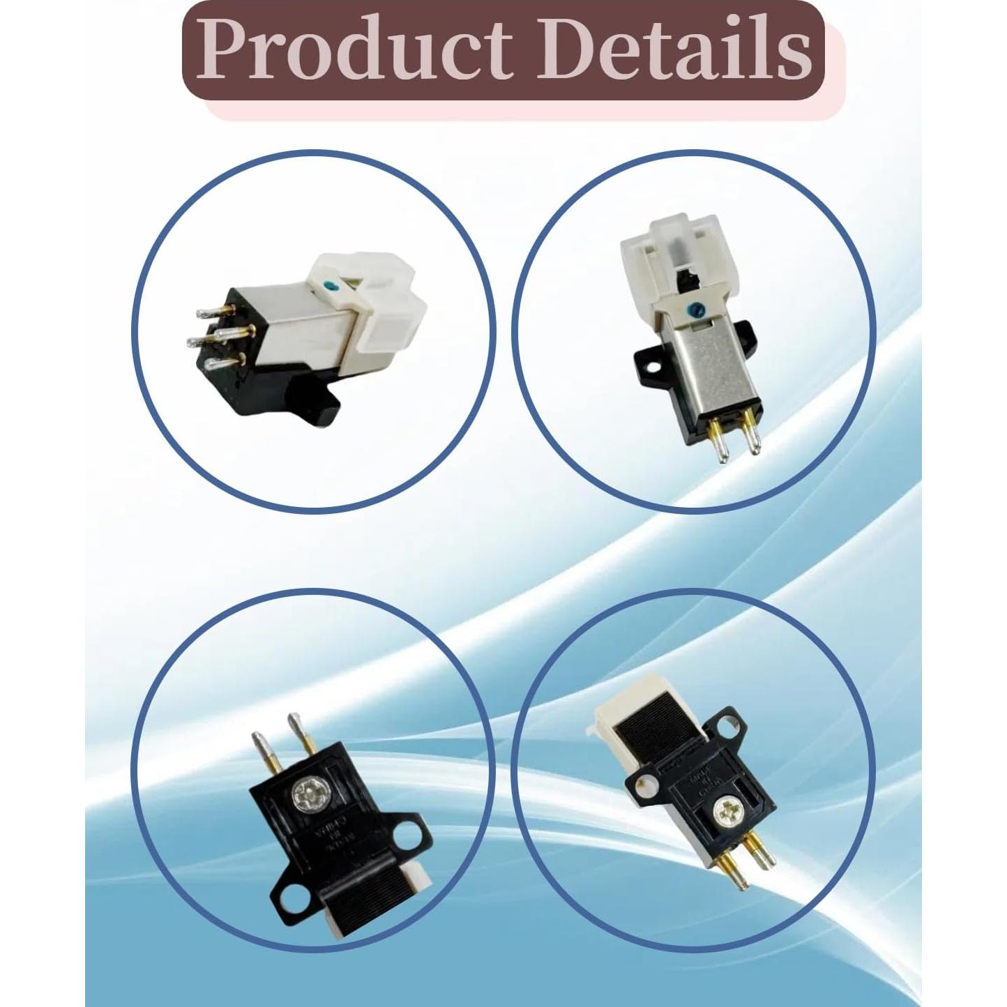 Cartucho de Fonógrafo AT3600L - 2 Pcs, Sonido Puro