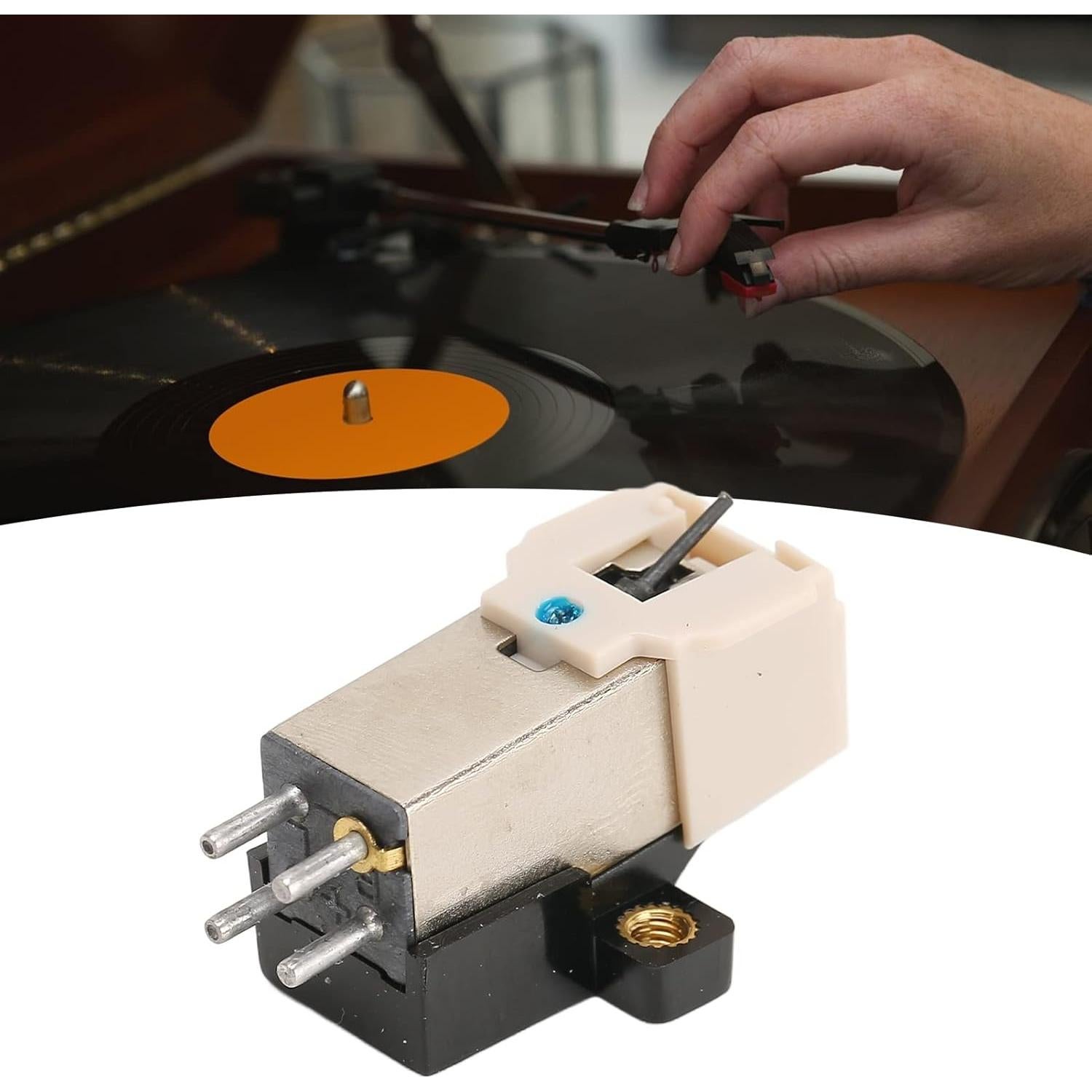 Aguja de Tocadiscos Ciciglow Cartucho Magnético Estéreo