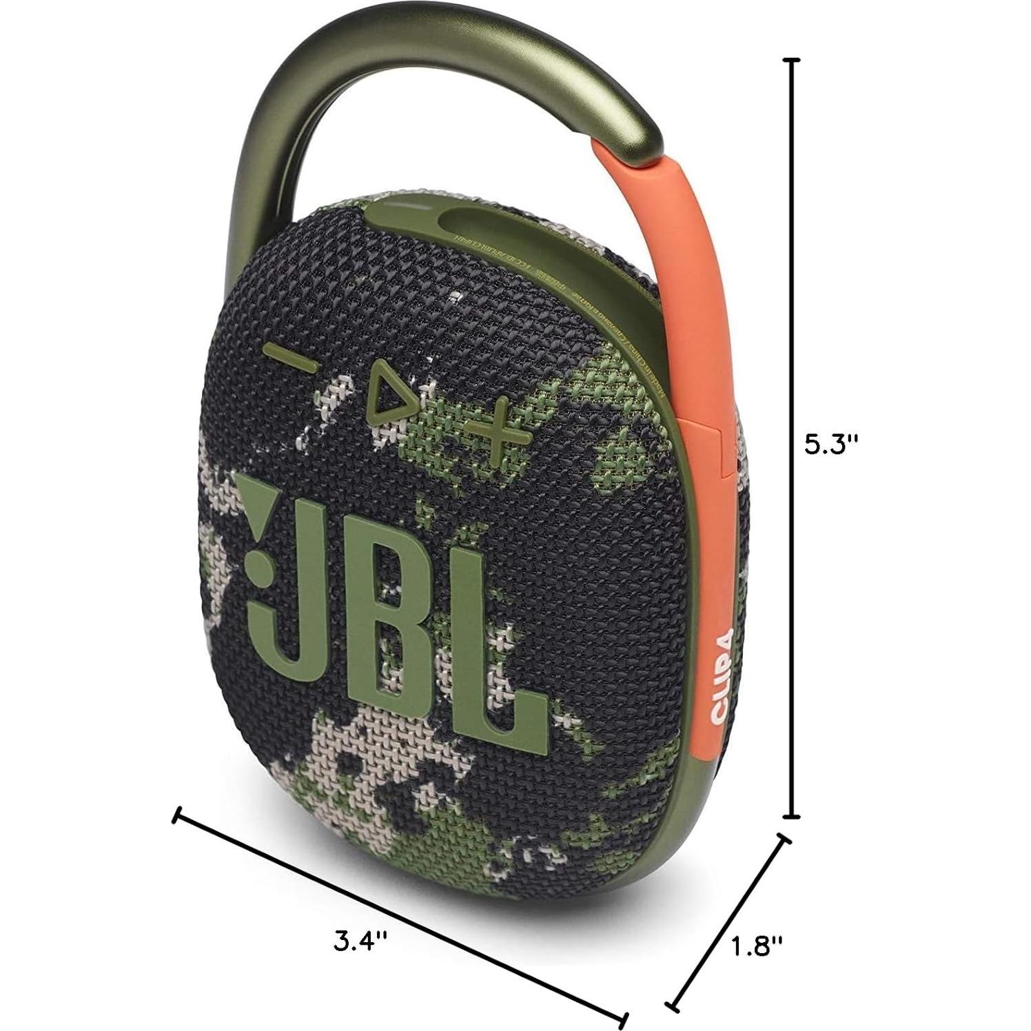 Altavoz Bluetooth JBL Clip 4 - Impermeable IP67, 10h Batería