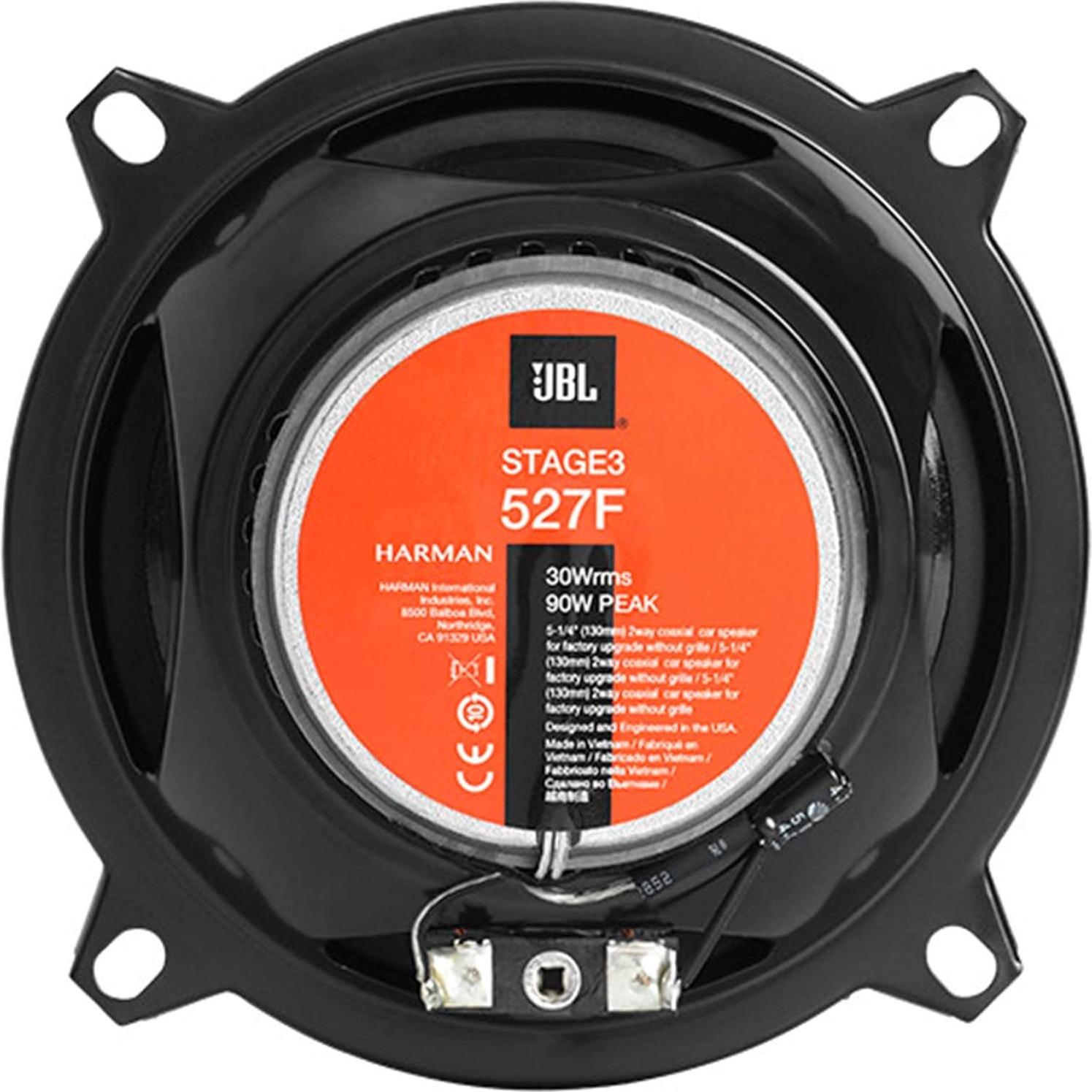 Altavoz JBL Stage 3527F 5.25" 2 vías para automóvil Negro