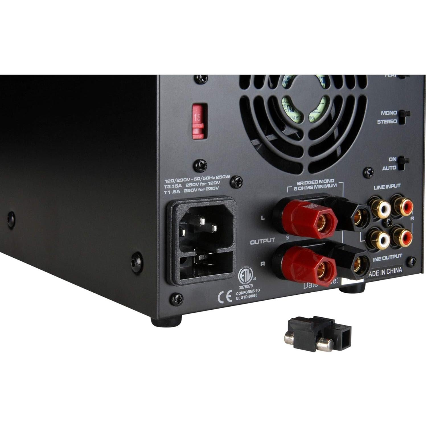 Amplificador de Potencia Dayton Audio APA150 150W 2 Canales