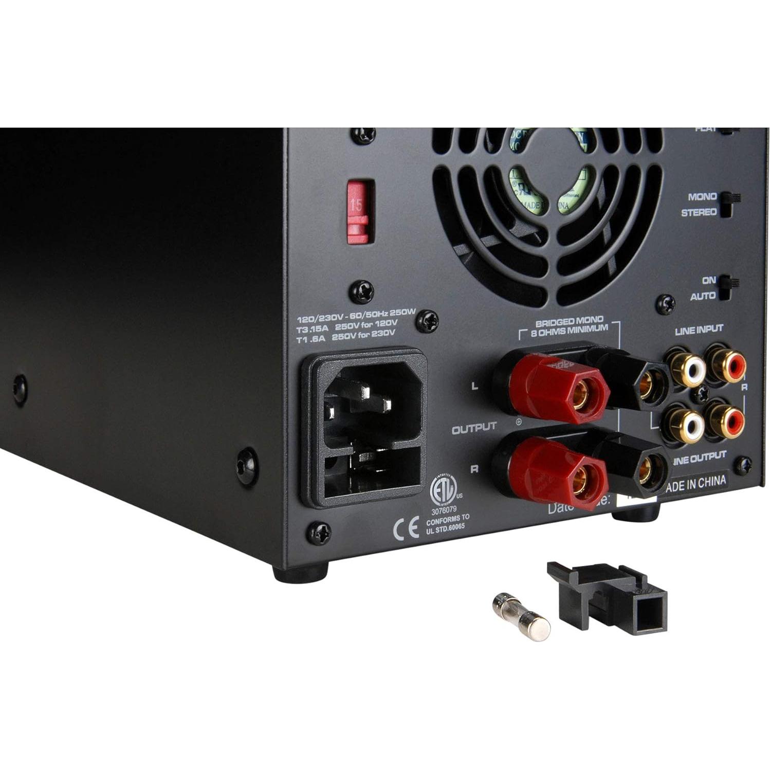 Amplificador de Potencia Dayton Audio APA150 150W 2 Canales