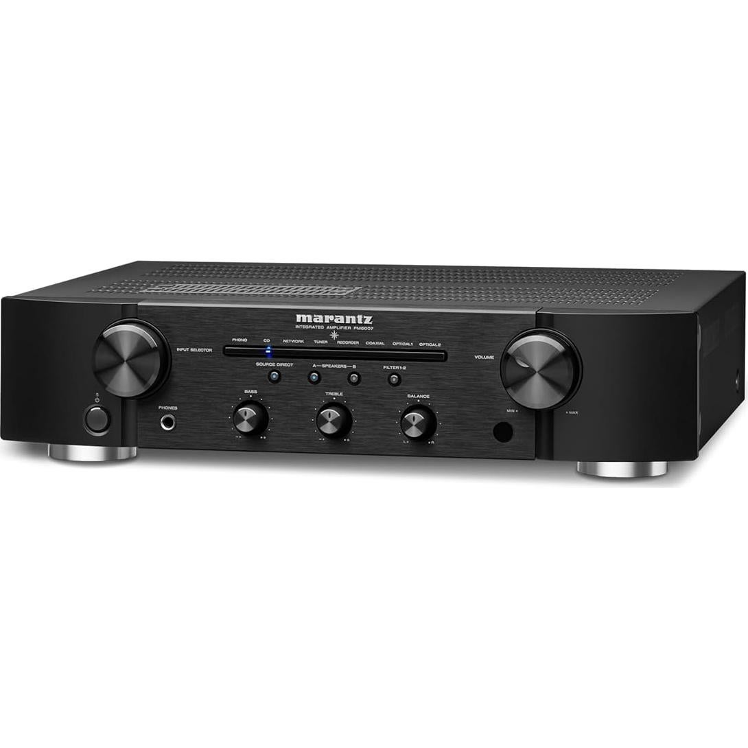 Amplificador Estéreo Integrado Marantz PM6007 45W Negro