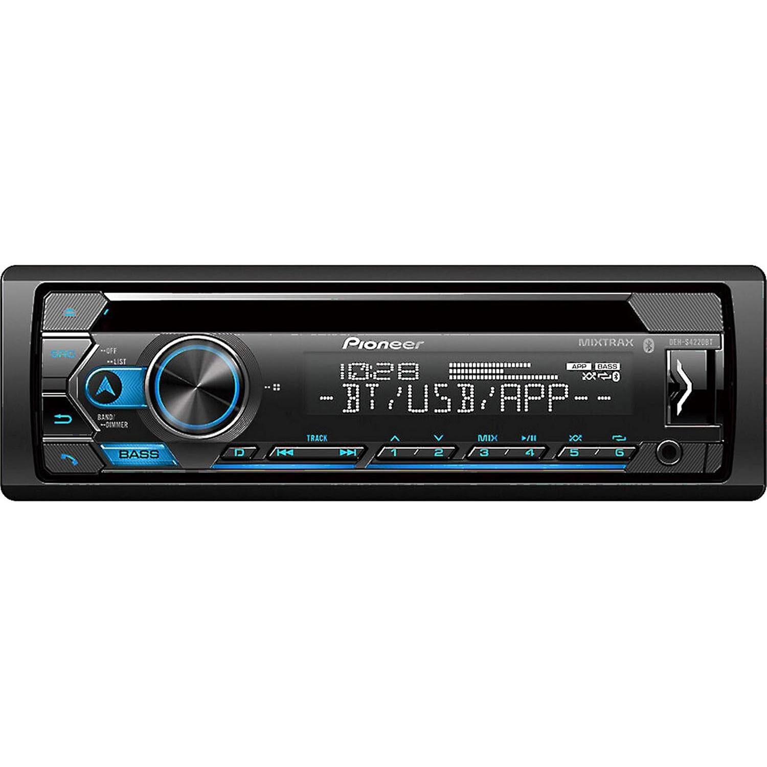 Receptor de CD Pioneer DEH-S4220BT Bluetooth 200W Renovado