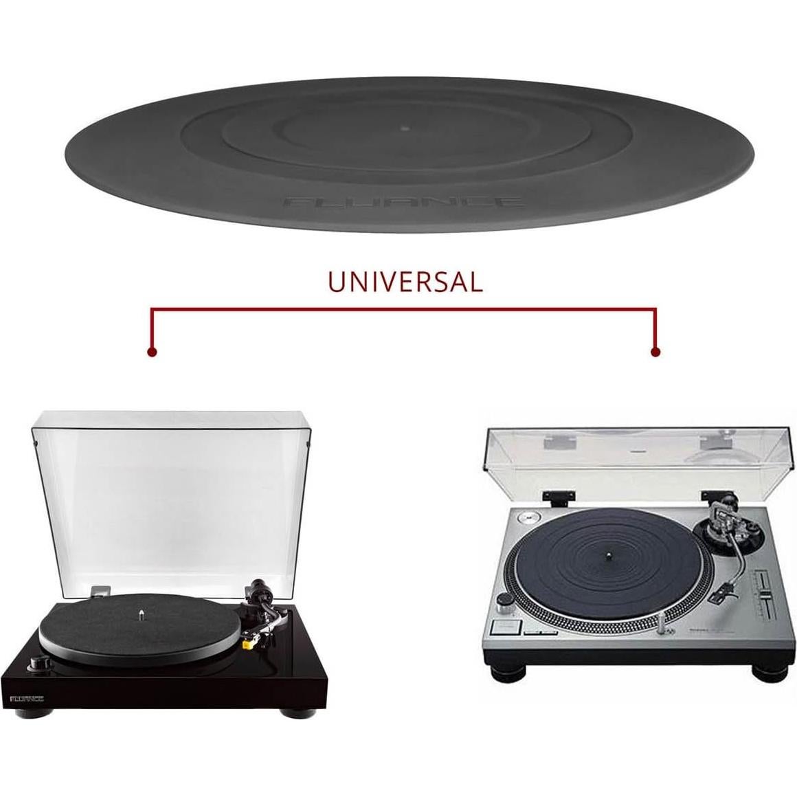 Mat de Platter Fluance PFHTRP para Tocadiscos 30.48 cm Goma