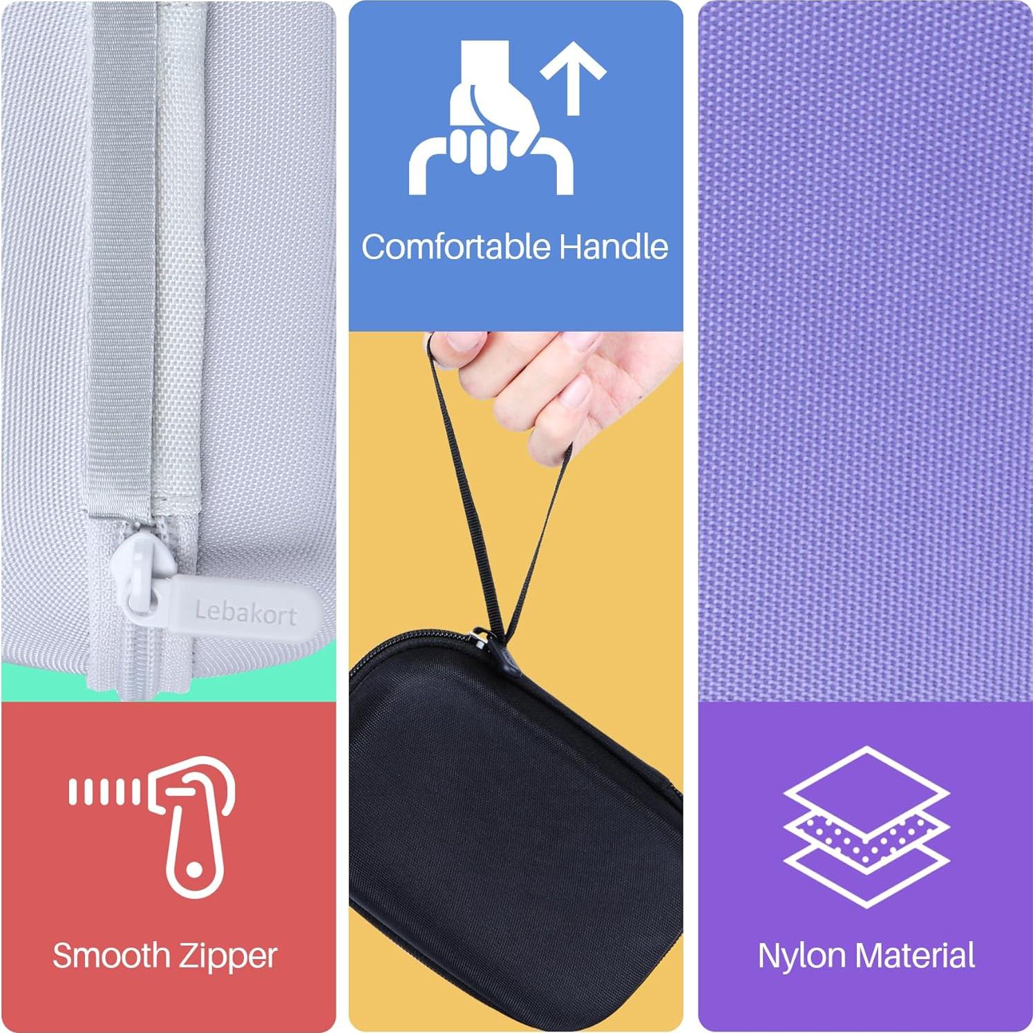 Funda de Silicona y Dura Lebakort para JBL Clip 5 y 4