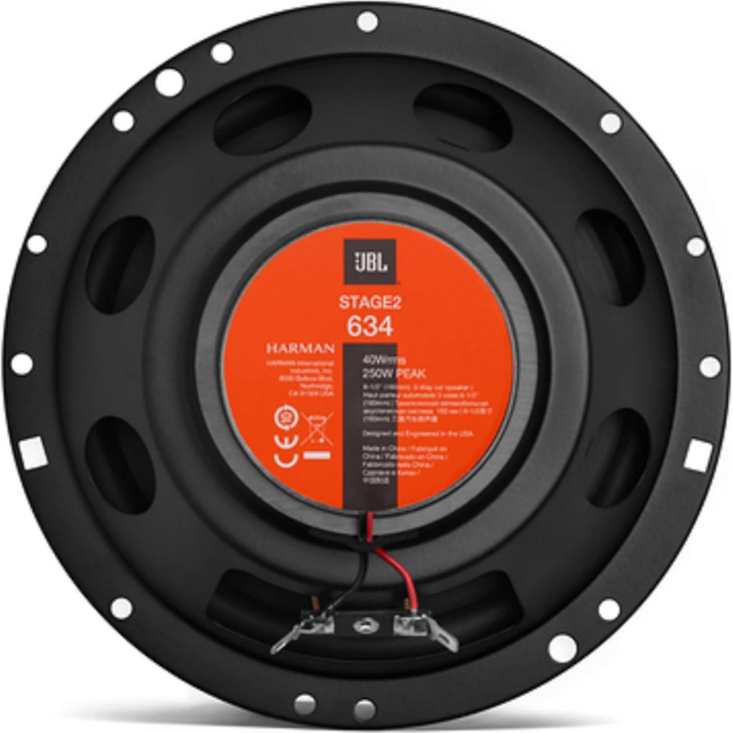 Altavoces Coaxiales JBL Stage 602 135W 6.5" 4 Ohmios