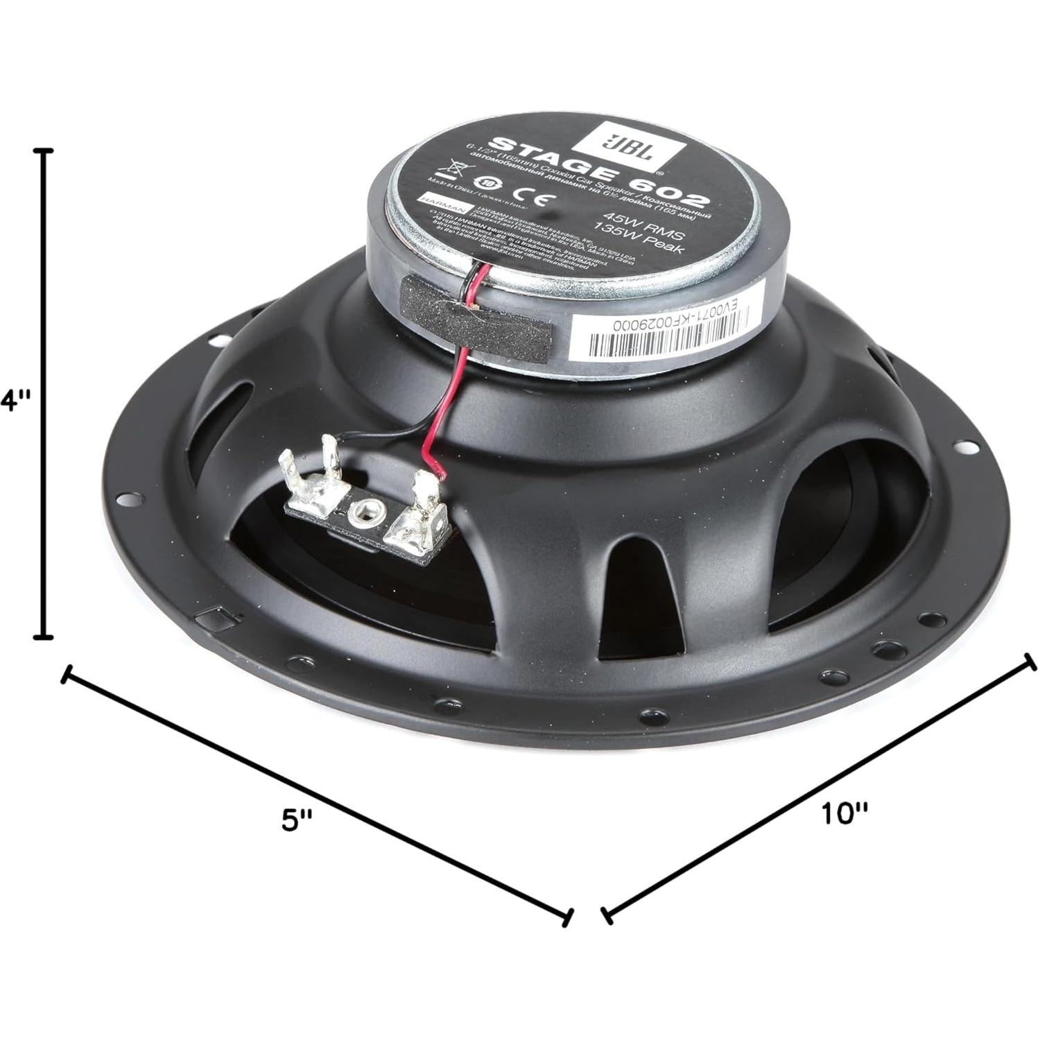 Altavoces Coaxiales JBL Stage 602 135W 6.5" 4 Ohmios