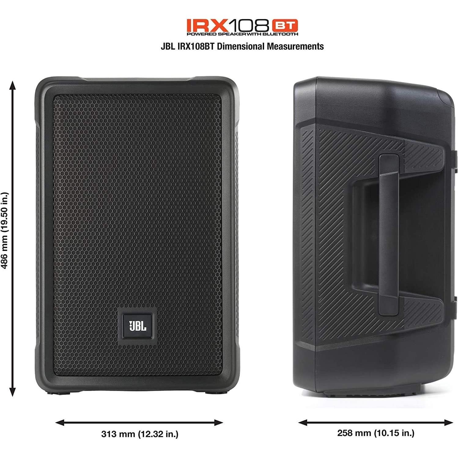 Altavoz PA JBL Professional IRX108BT 8" 1300W Bluetooth