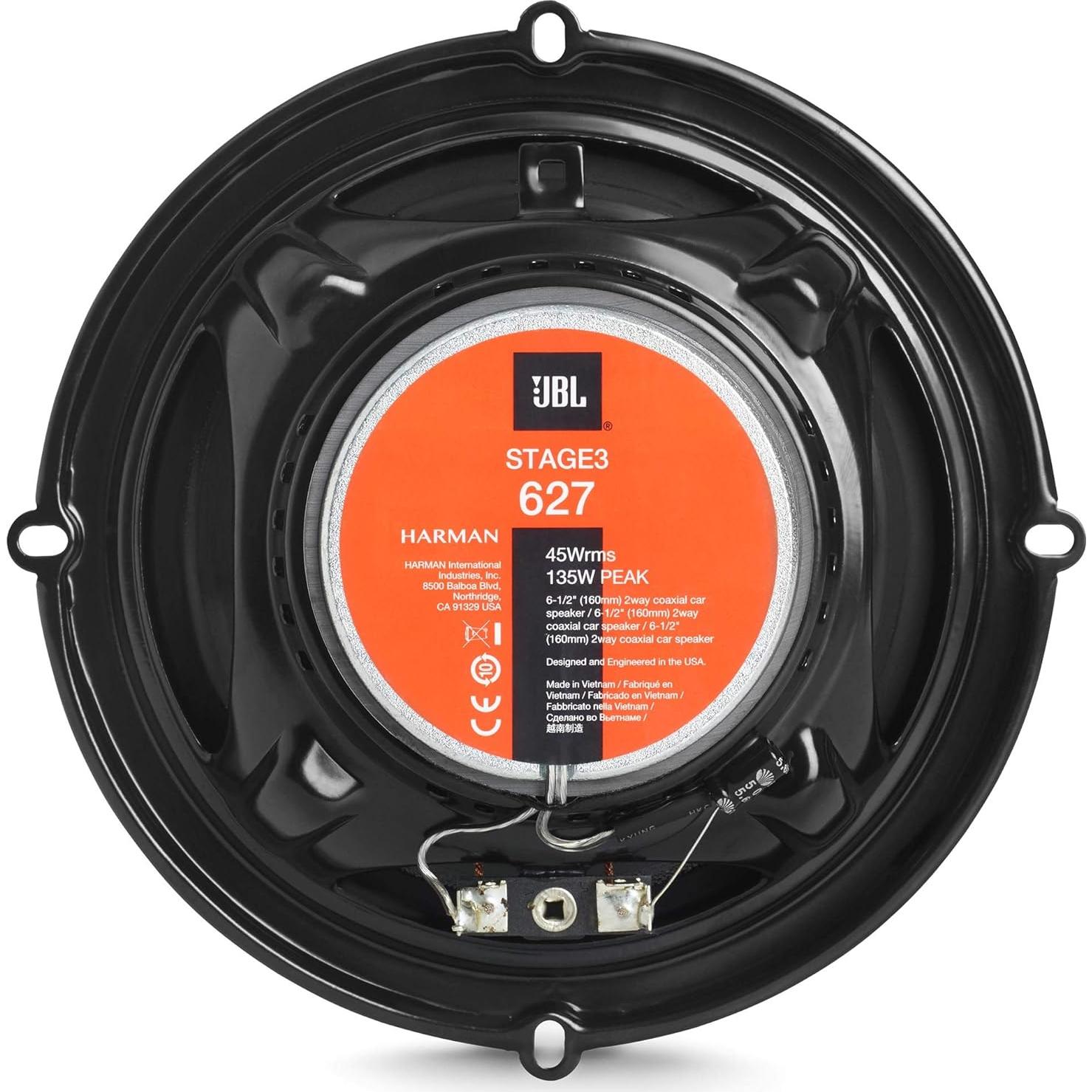 Altavoces de audio para automóvil JBL Stage 3627 6.5" 1.31 kg