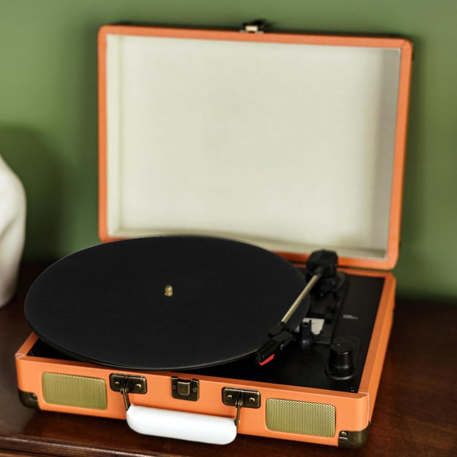 Alfombrillas Antideslizantes para Tocadiscos Vism0LoM 30 cm 2 Piezas