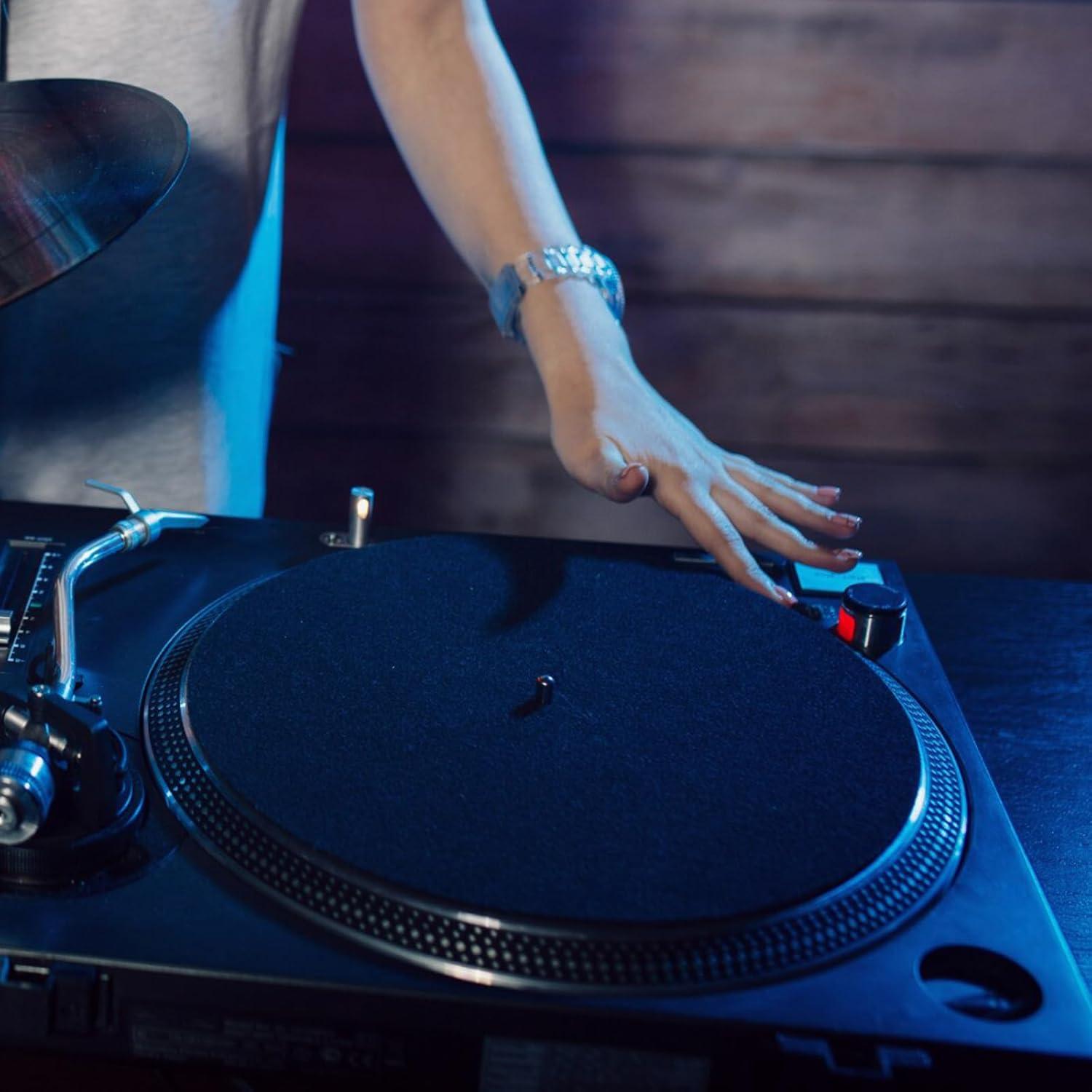 Alfombrillas Antideslizantes para Tocadiscos Vism0LoM 30 cm 2 Piezas