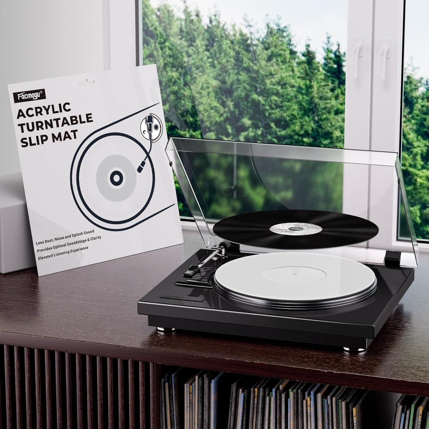 Alfombrilla de Acrílico 3mm Facmogu para Giradiscos 30.48cm