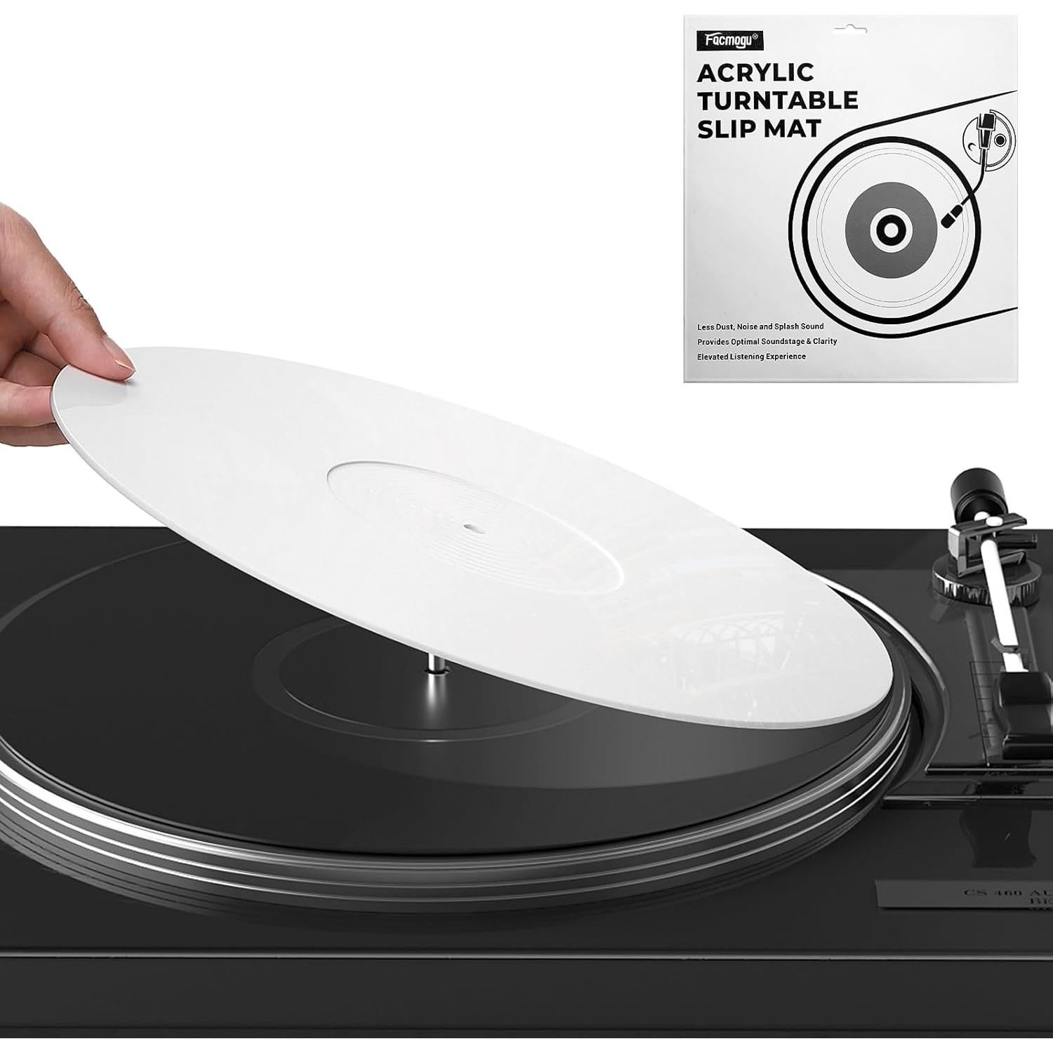 Alfombrilla de Acrílico 3mm Facmogu para Giradiscos 30.48cm