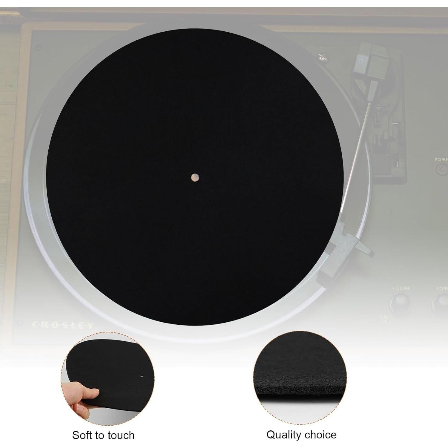 Alfombrilla para Tocadiscos NQEUEPN 30x30cm Antideslizante