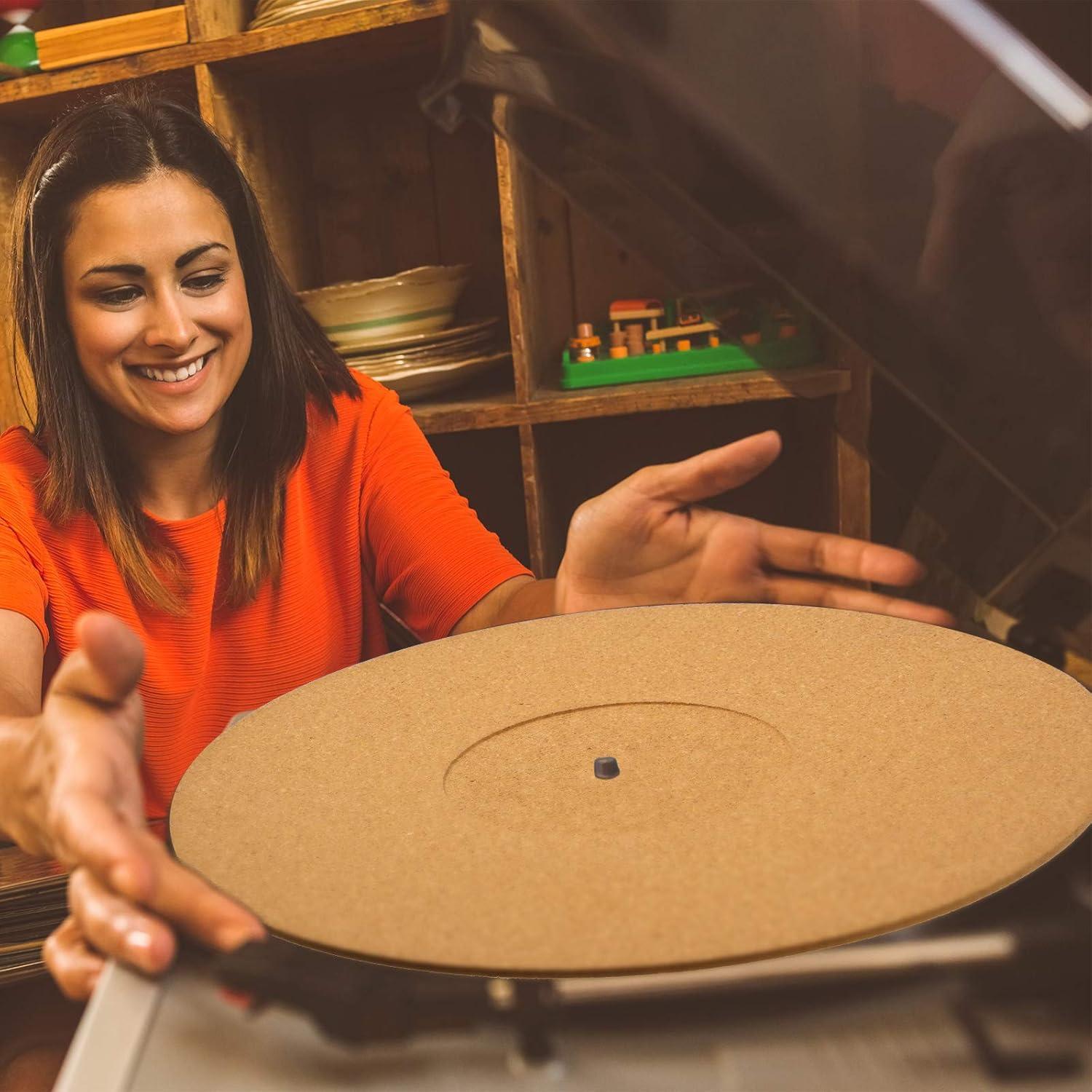 Alfombrillas de Corcho para Giradiscos Outus - 3 Piezas 30.48 cm