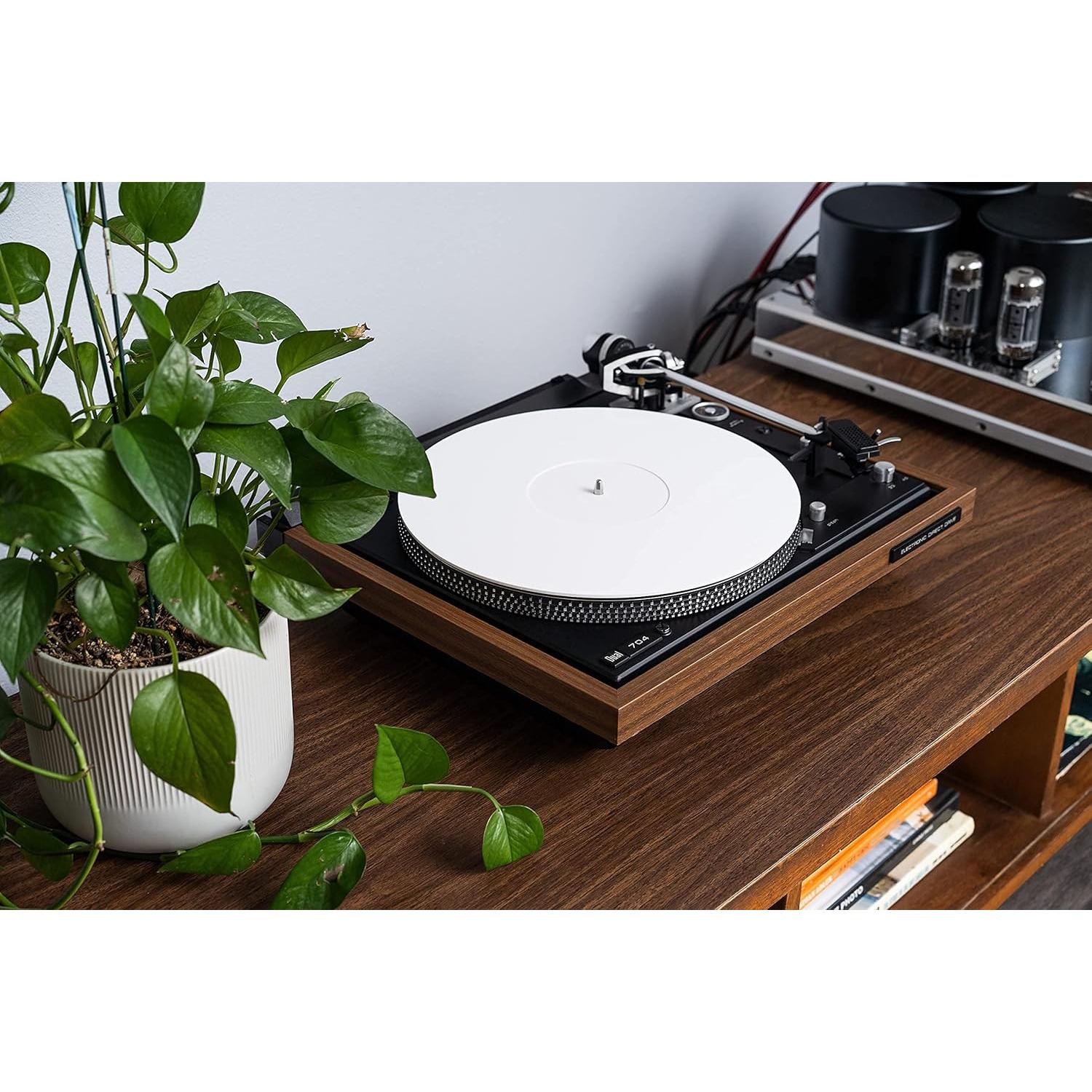 Alfombrilla de Acrílico Break Tradition para Tocadiscos Blanco - Mejora Sonido