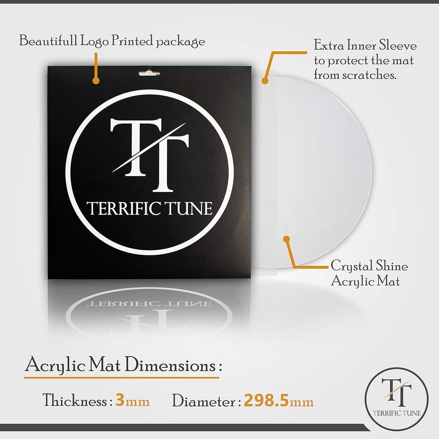 Alfombrilla de Vinilo Antiestática Terrific Tune 2.7mm Transparente