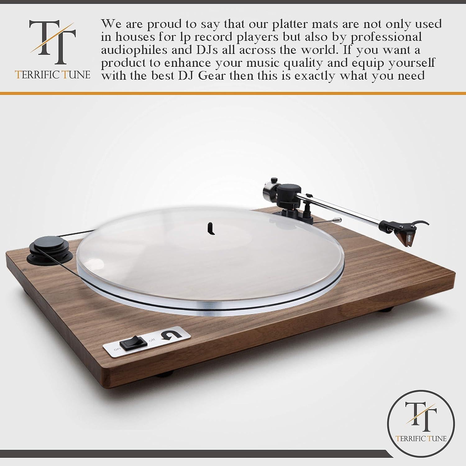 Alfombrilla de Vinilo Antiestática Terrific Tune 2.7mm Transparente