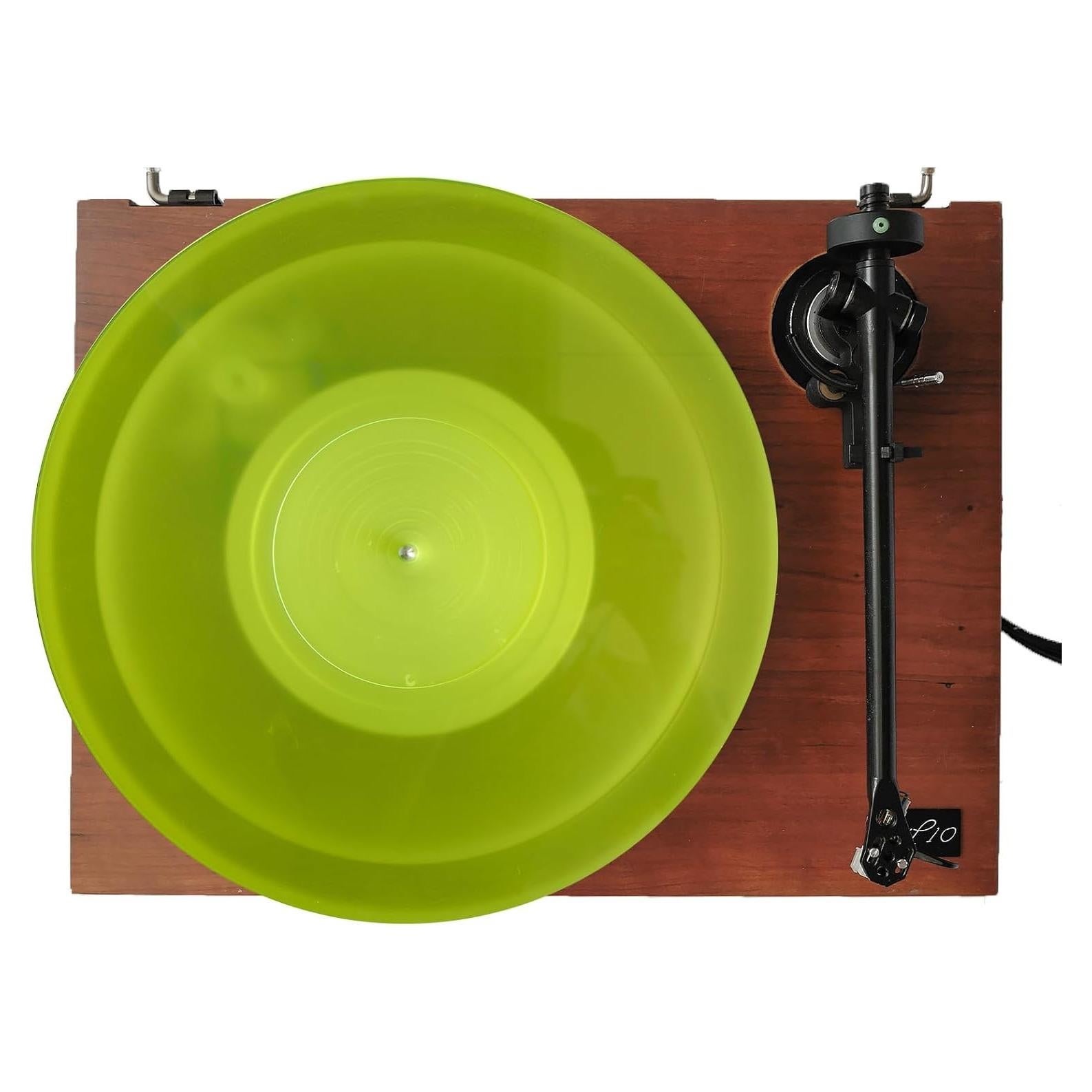 Alfombrilla de Acrílico Verde para Tocadiscos Mesenia 29.83 cm