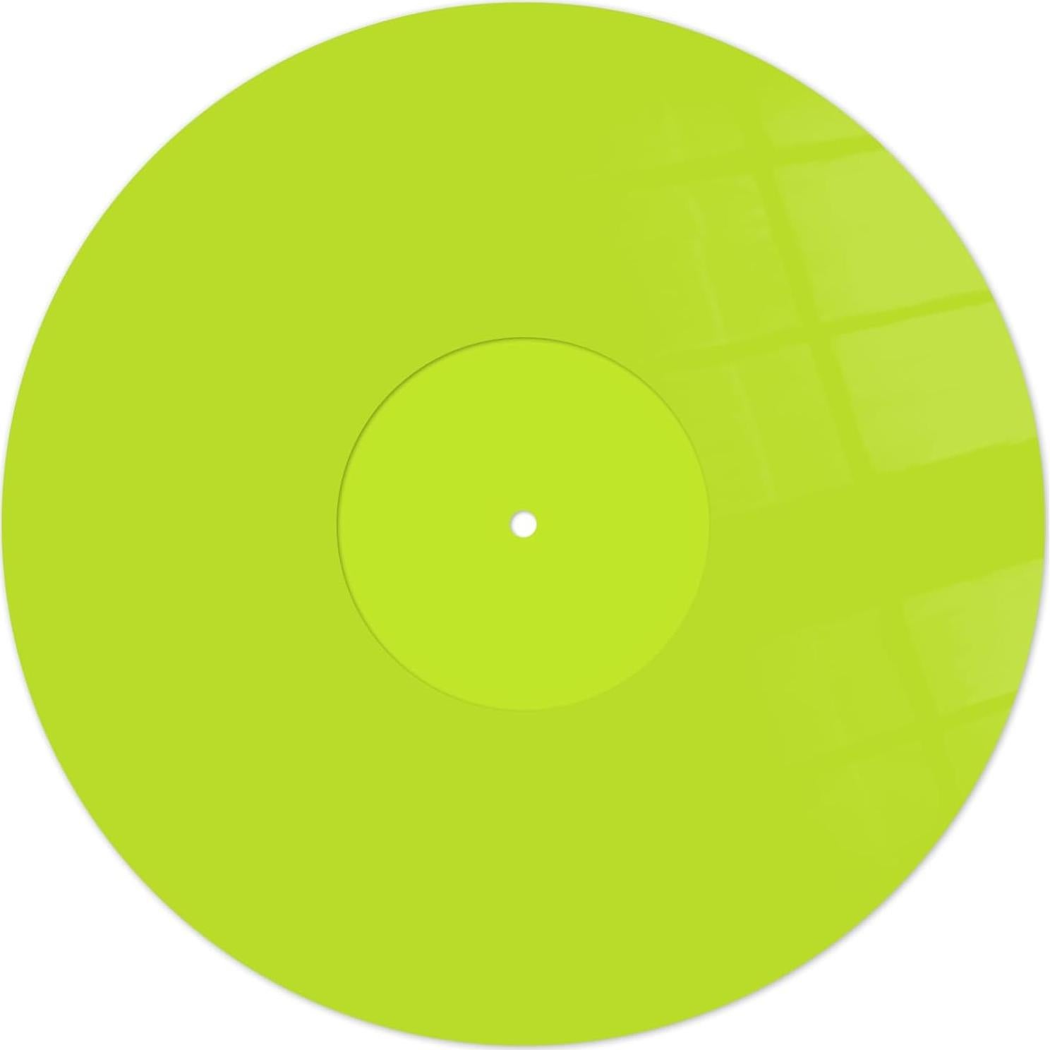 Alfombrilla de Acrílico Verde para Tocadiscos Mesenia 29.83 cm