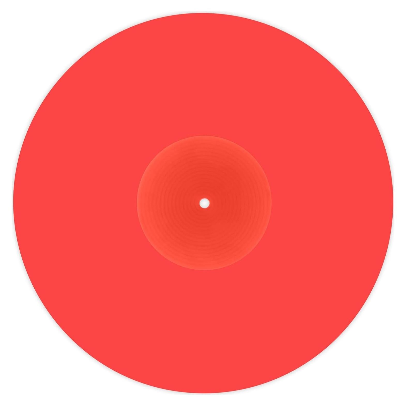 Alfombrilla de Acrílico Big Fudge para Tocadiscos 30.48 cm Rosa