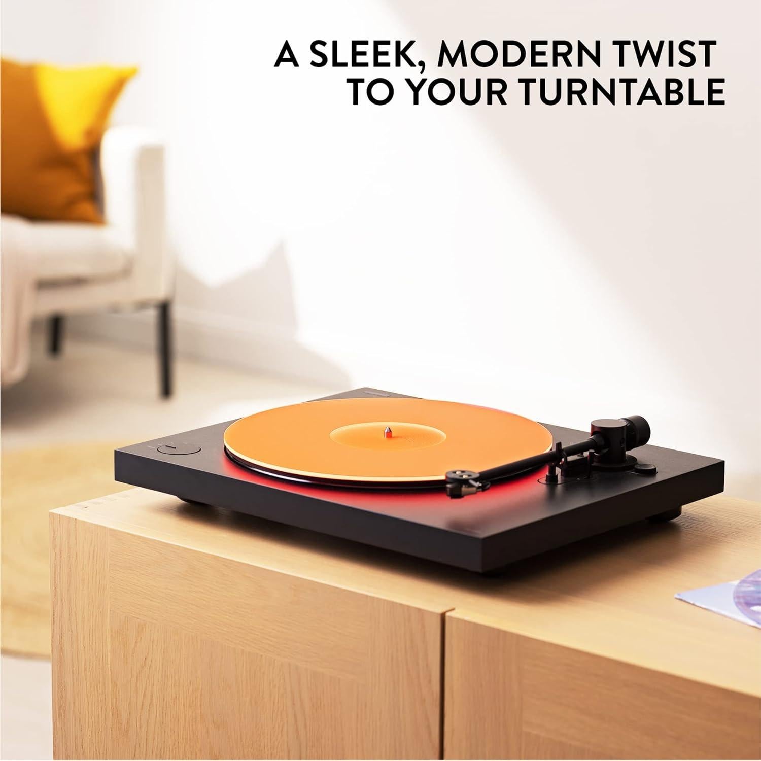 Alfombrilla de Acrílico Big Fudge para Tocadiscos 30.48 cm Rosa