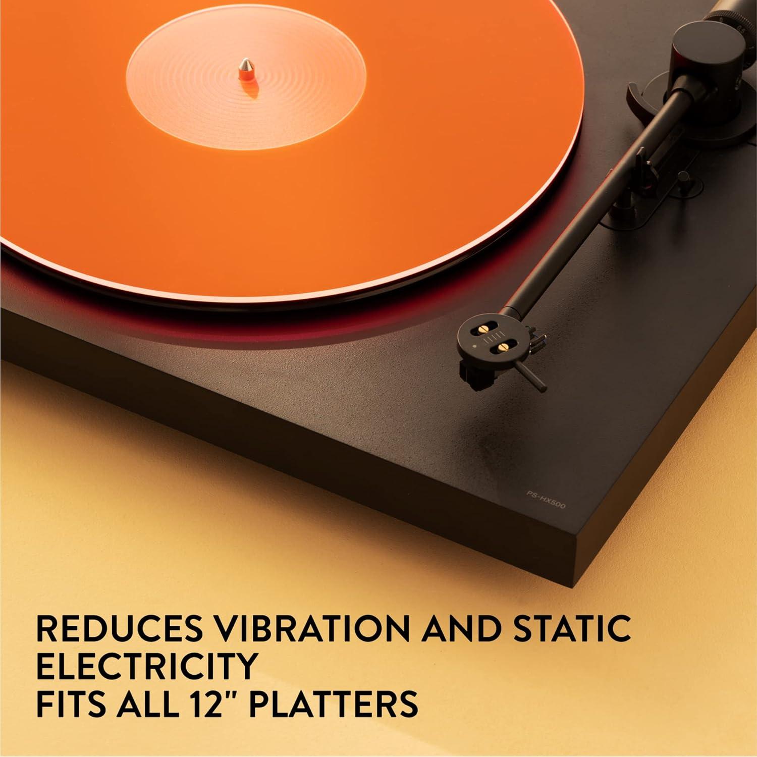 Alfombrilla de Acrílico Big Fudge para Tocadiscos 30.48 cm Rosa