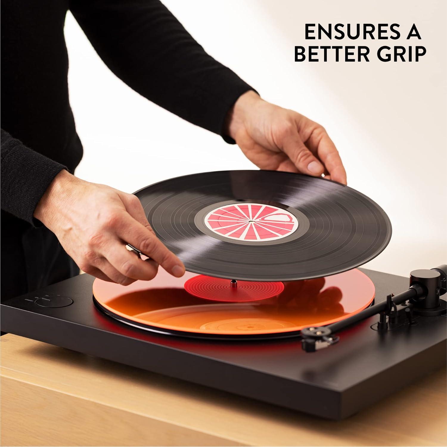 Alfombrilla de Acrílico Big Fudge para Tocadiscos 30.48 cm Rosa