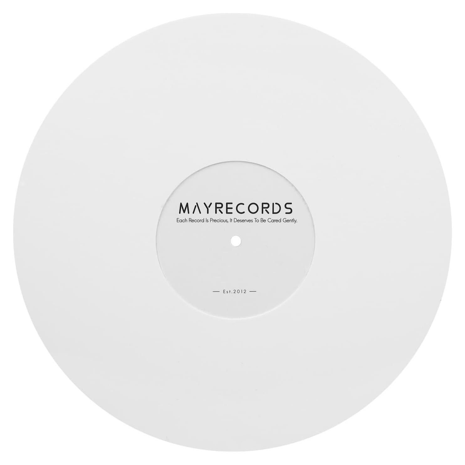 Mat Antideslizante para Tornamesa 12 Pulgadas - Fieltro Acrílico Blanco