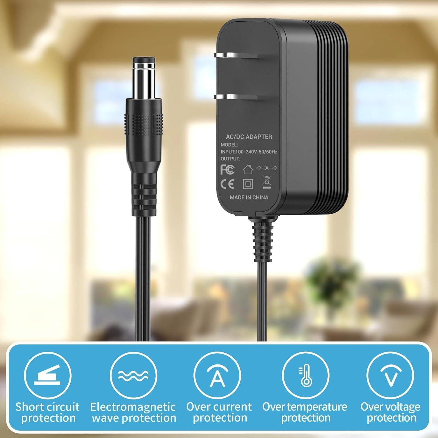 Cable de Alimentación 5V Tesenbai para Tocadiscos Crosley