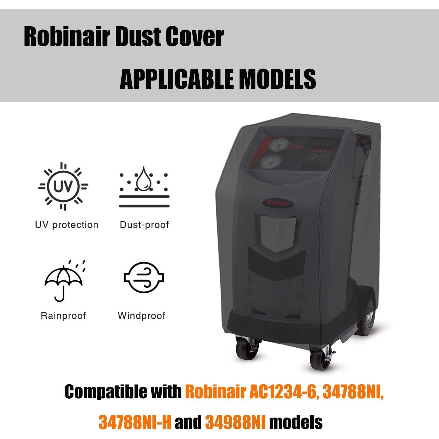 Cubierta de Polvo para Máquinas RRR de A/C Robinair 840D