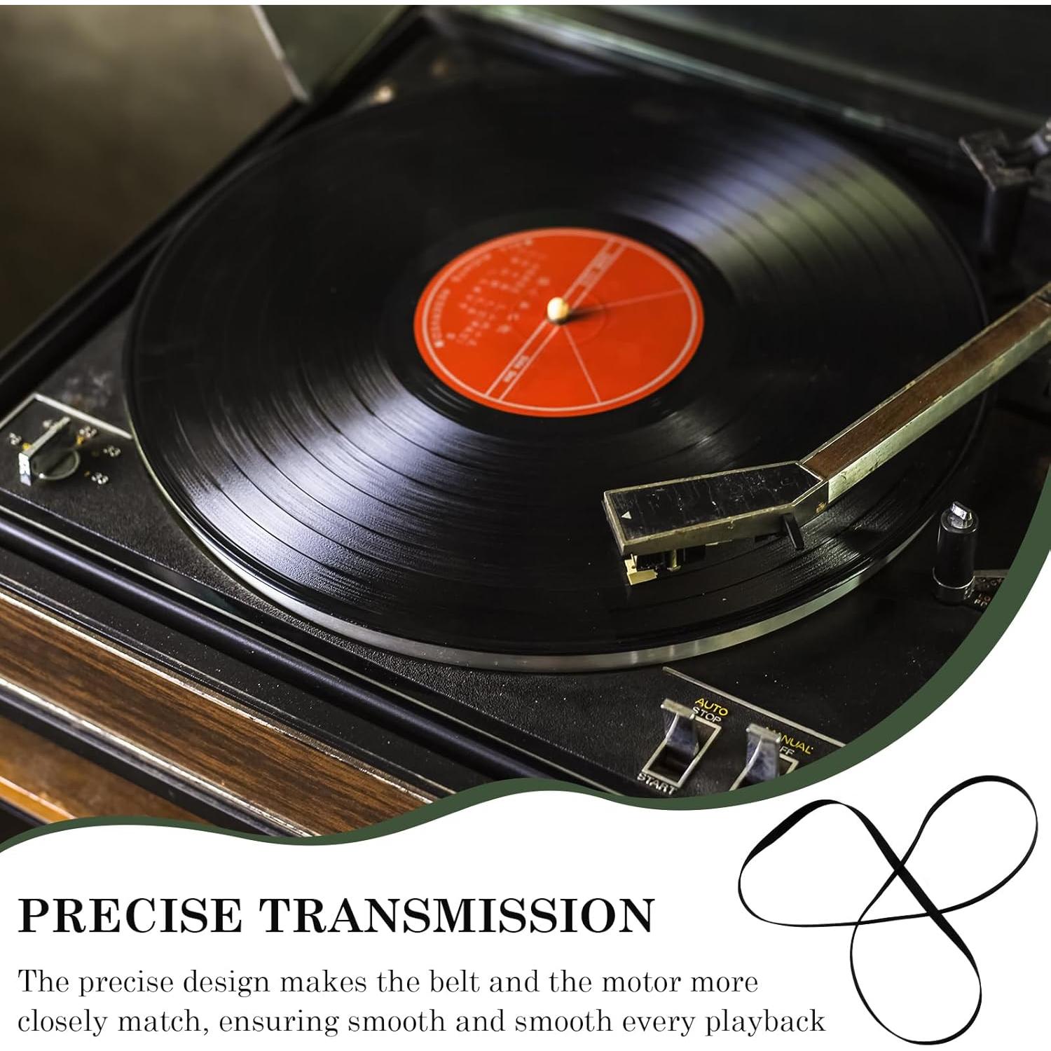 Correa de Repuesto para Tocadiscos UPIQNG AT-PL50/AT-LP60 - Goma