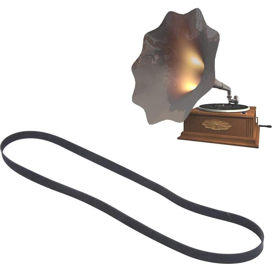 Cinta de Reemplazo para Tocadiscos LiebeWH 40cm Goma Duradera