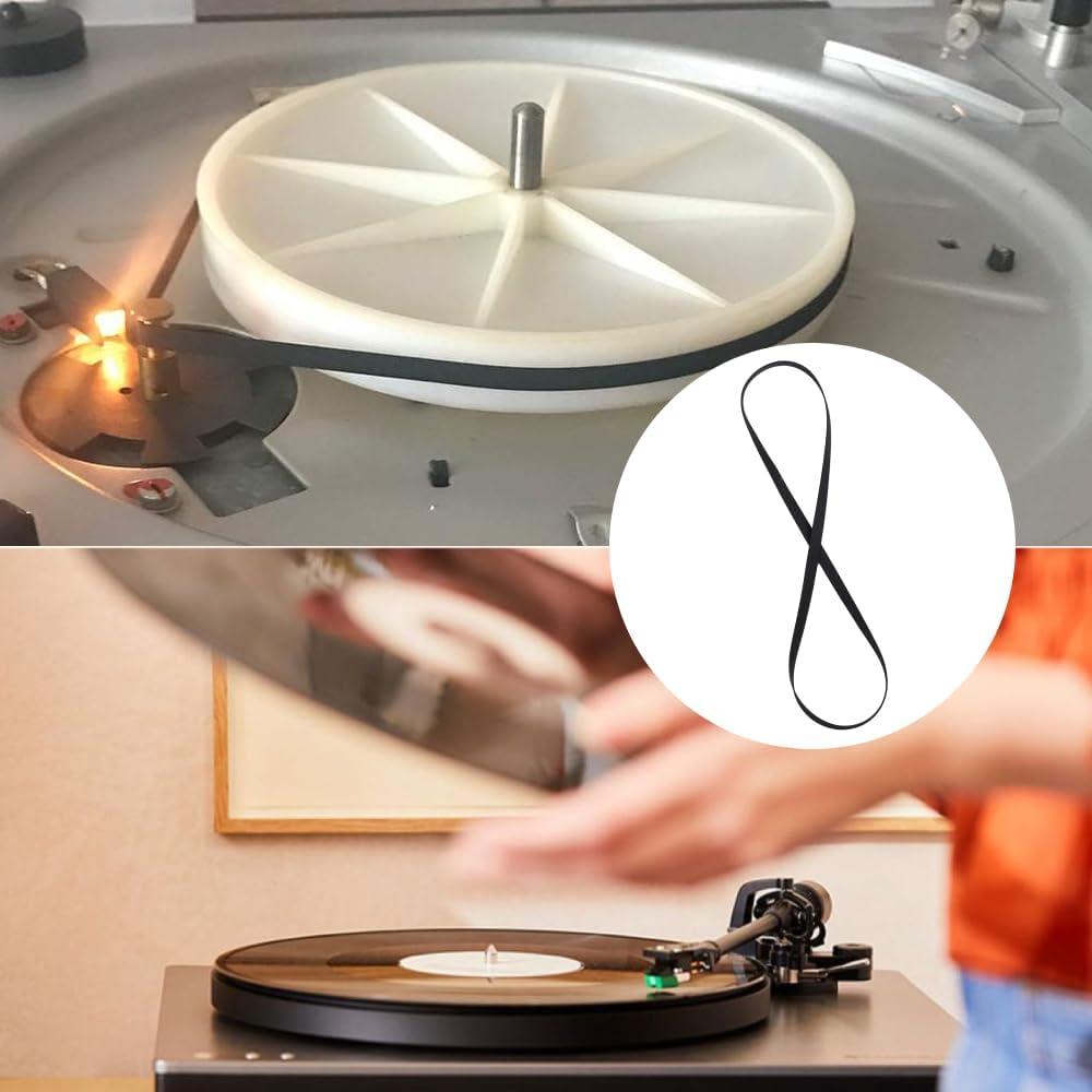 Cinta de Reemplazo para Tocadiscos LiebeWH 40cm Goma Duradera