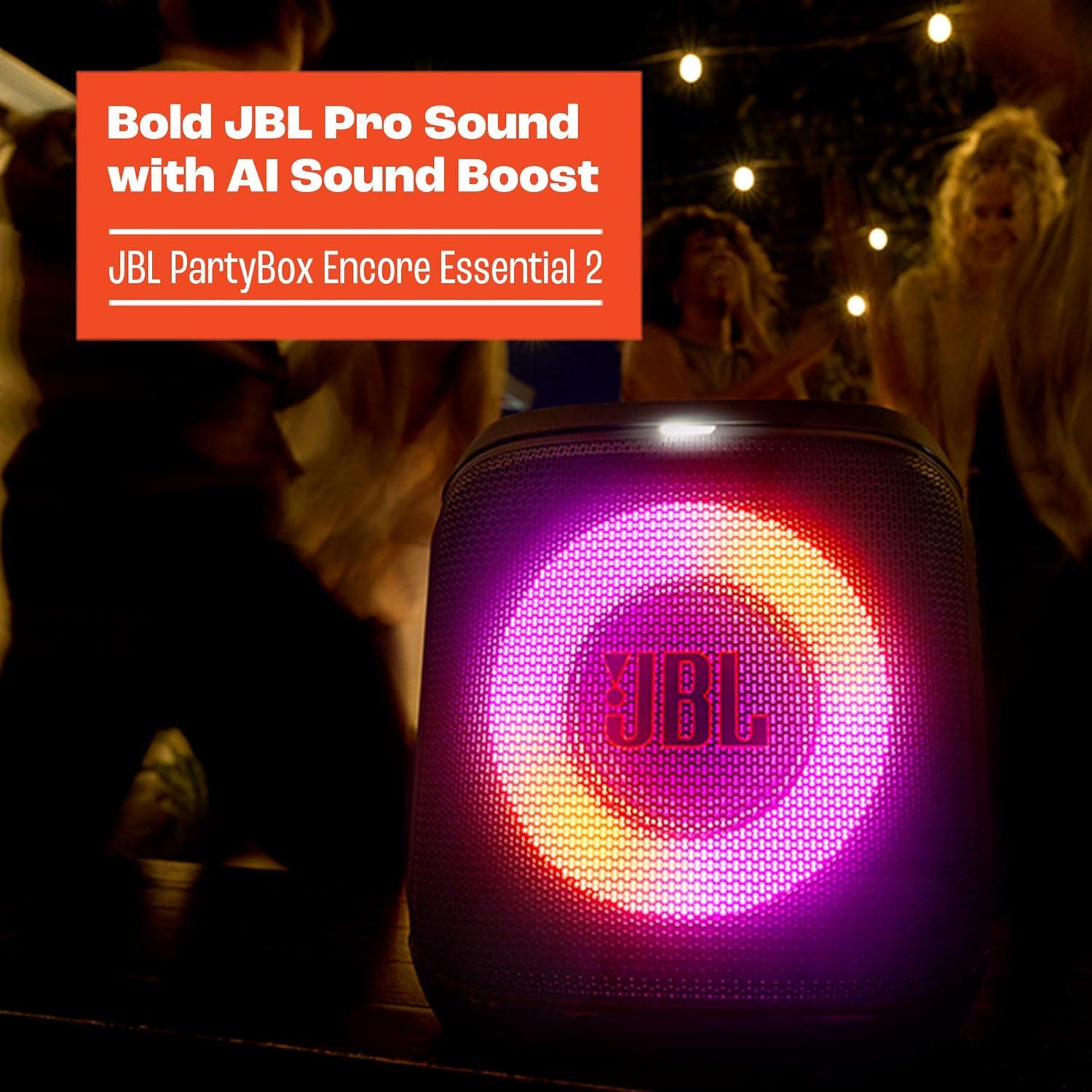 Altavoz portátil JBL PartyBox Encore Essential 2 - 15h, IPX4
