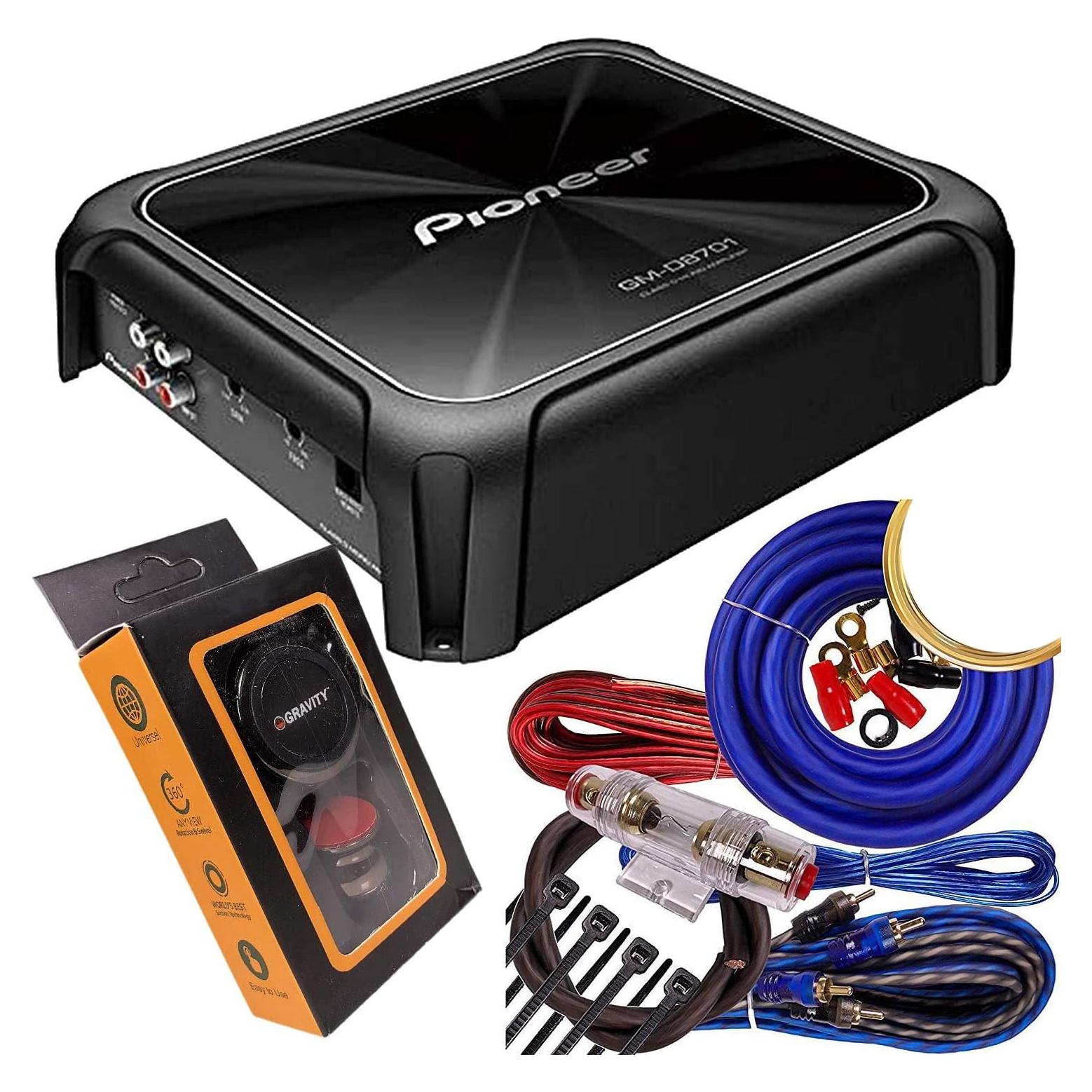 Amplificador Mono Pioneer GM-D8701 300W RMS Clase D + Control Remoto