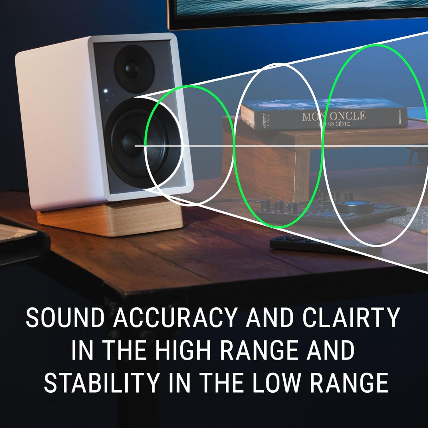 Monitores Activos Onkyo Creator GX-10DB, 3" Blanco, Bluetooth 5.3