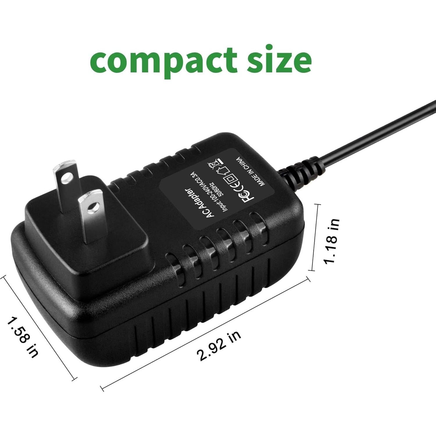 Adaptador AC/DC 9V Byron Statics KTS-601 KCT-601 Cargador