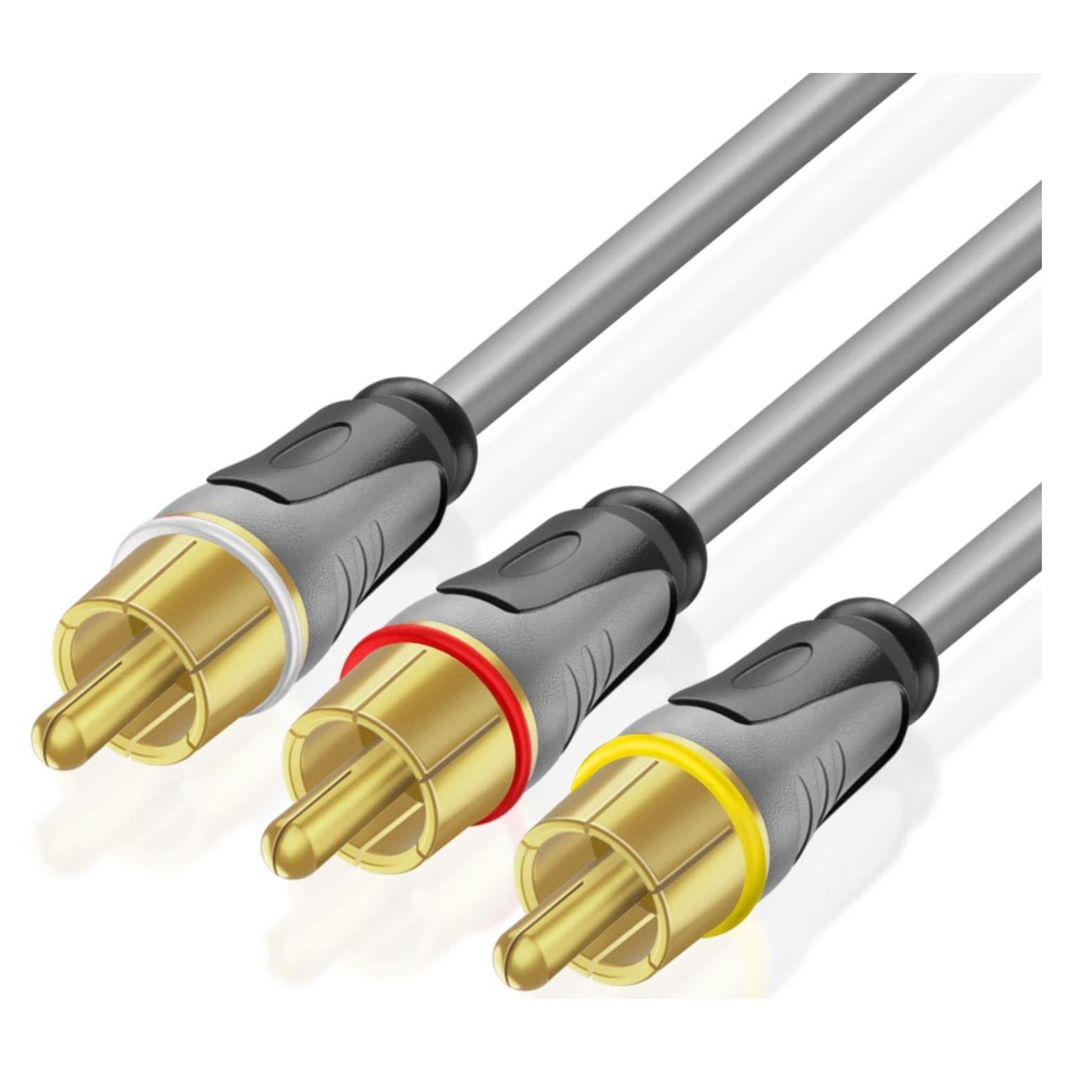 Cable RCA TNP 3m Macho a Macho para Audio y Video