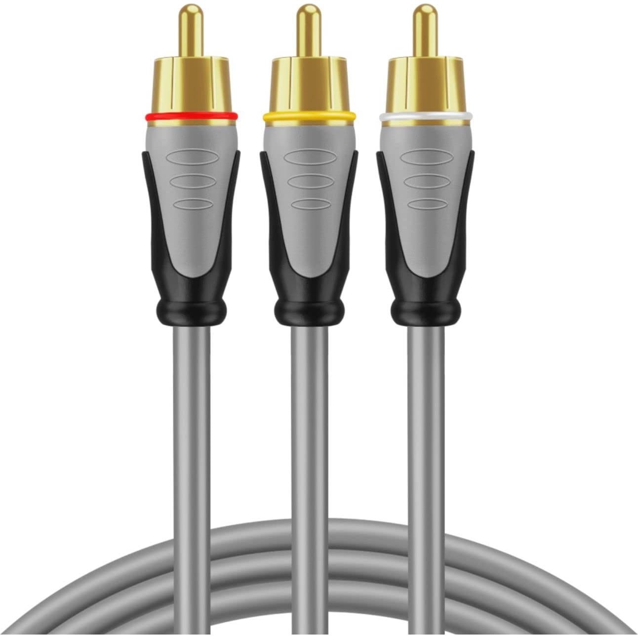 Cable RCA TNP 3m Macho a Macho para Audio y Video