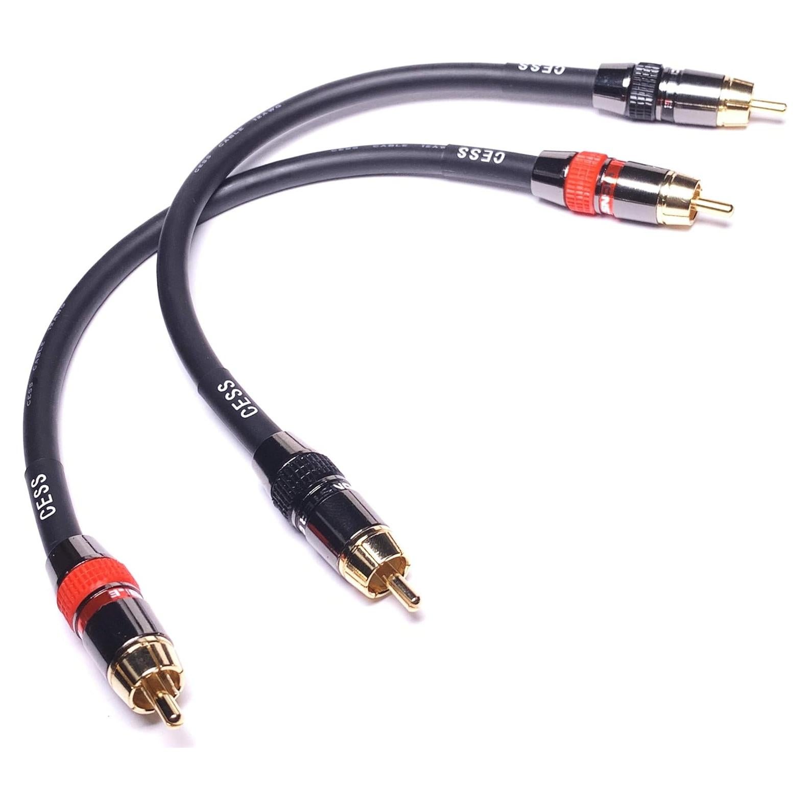 Cable de Parche RCA CNCESS S163-8i 0.4m Bajo Ruido