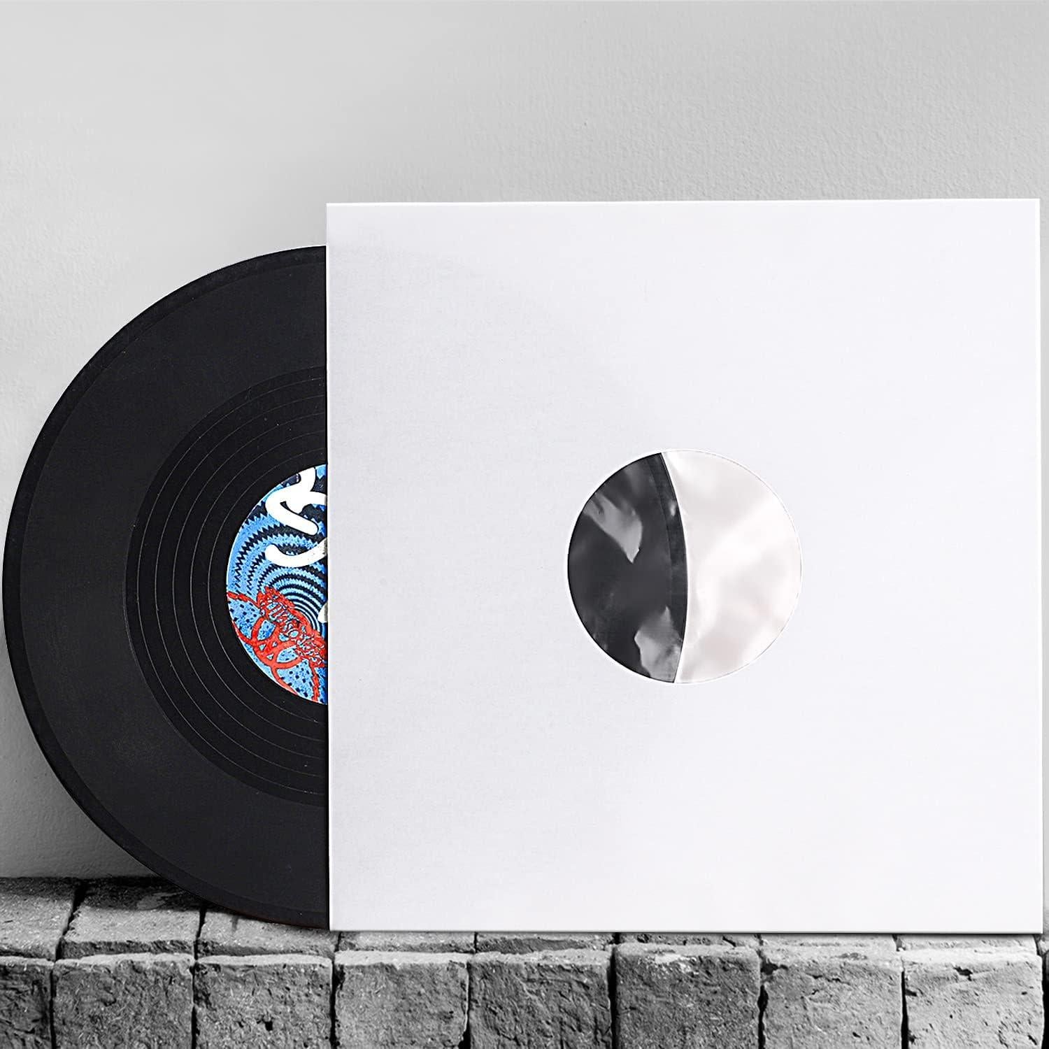 Facmogu 20 Fundas Internas para Discos de Vinilo 30.48cm