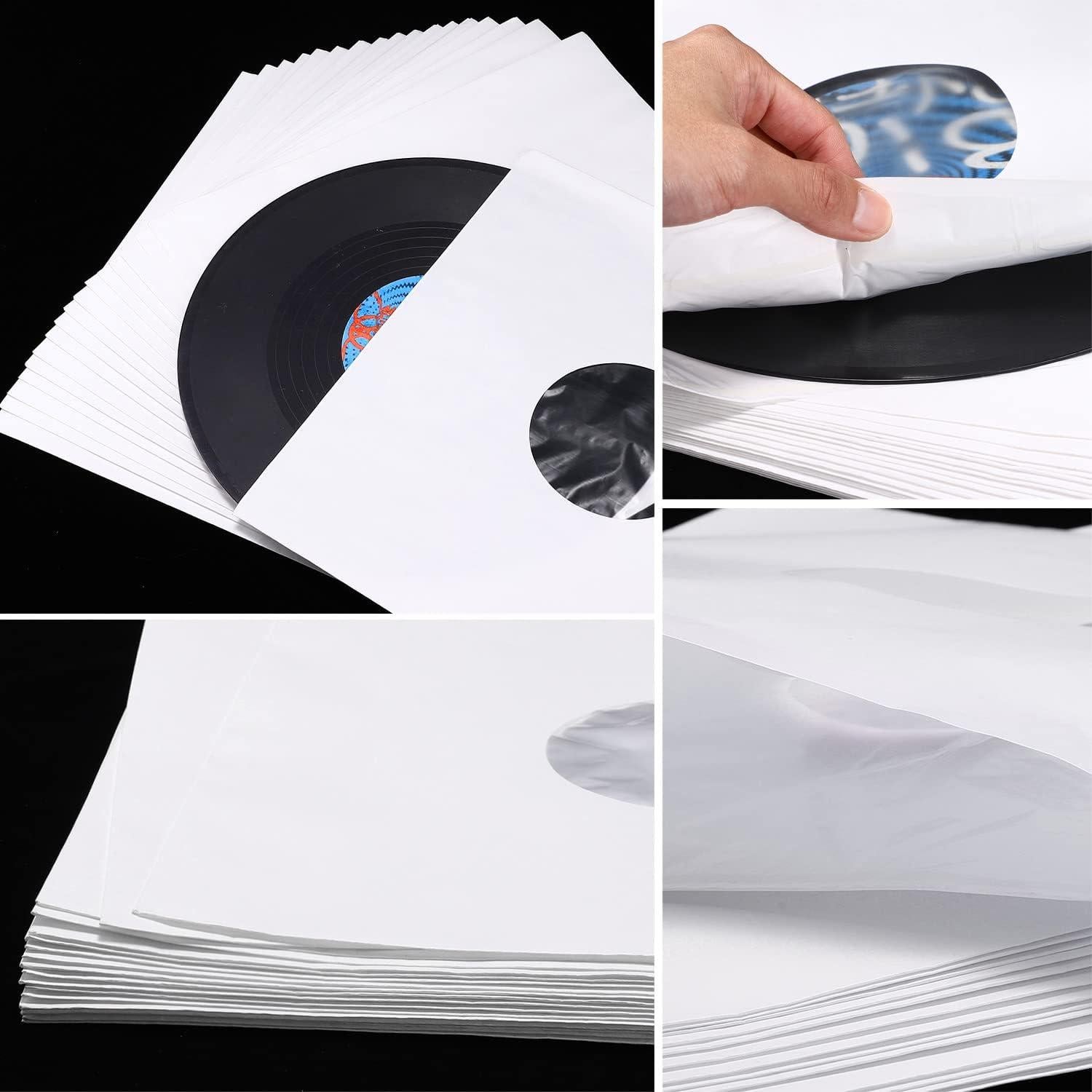 Facmogu 20 Fundas Internas para Discos de Vinilo 30.48cm